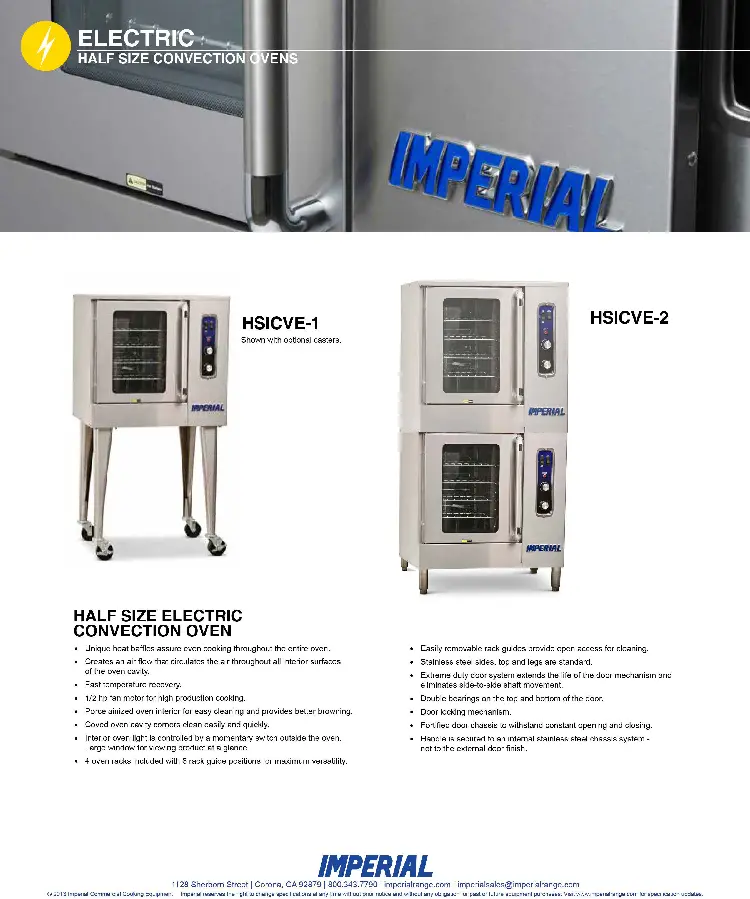 imperial-range-hsicve-2-convection-oven-electric-specsheet-250813kwf63c.pdf