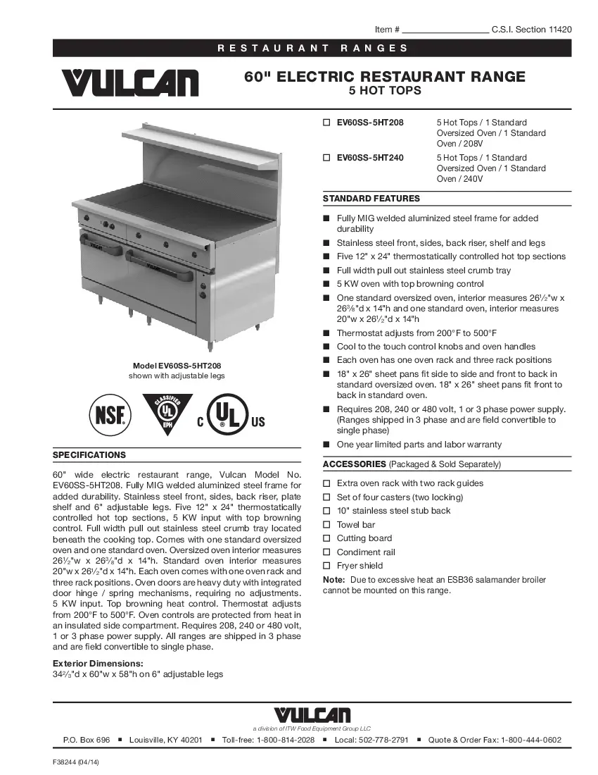 vulcan-ev60ss-5ht240-range-60-restaurant-electric-240v-specsheet-2607264afkdw.pdf