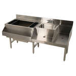 Advance Tabco , CRU-60L-7, Underbar Ice Bin/Cocktail Station, Blender Station
