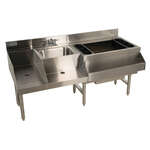 Advance Tabco , CRU-60R-7, Underbar Ice Bin/Cocktail Station, Blender Station