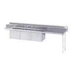 Advance Tabco , DTC-3-2020-96R, Dishtable, With Potsinks