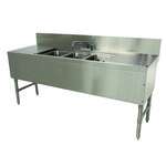 Advance Tabco , PRB-24-63C, Underbar Sink Units