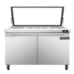 Continental Refrigerator , SW48N18M-HGL, Refrigerated Counter, Mega Top Sandwich / Salad Unit