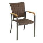 Florida Seating , AL-5605, Chair, Armchair, Stacking, Outdoor