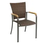 Florida Seating , AL-5605, Chair, Armchair, Stacking, Outdoor