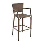 Florida Seating , BRT-05 WAL/JAVA, Bar Stool, Outdoor