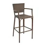 Florida Seating , BRT-05 WAL/JAVA, Bar Stool, Outdoor