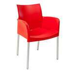 Florida Seating , ICE-A/ROJO, Chair, Armchair, Stacking, Outdoor
