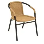 Florida Seating , W-21 BLACK, Chair, Armchair, Stacking, Outdoor