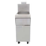 Frymaster , MJ150 w/ MILLIVOLT, Fryer, Gas, Floor Model, Full Pot