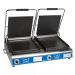 Globe , GSGDUE14D, Sandwich / Panini Grill, 208-240V, Electric, Smooth