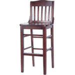 MKLD Furniture , A6235-BS SOLID, Bar Stool, Indoor