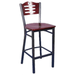 MKLD Furniture , AM836B-BS BV, Bar Stool, Indoor