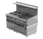 Vulcan , EV60SS-6FP24G208, Range, 60" Restaurant, Electric